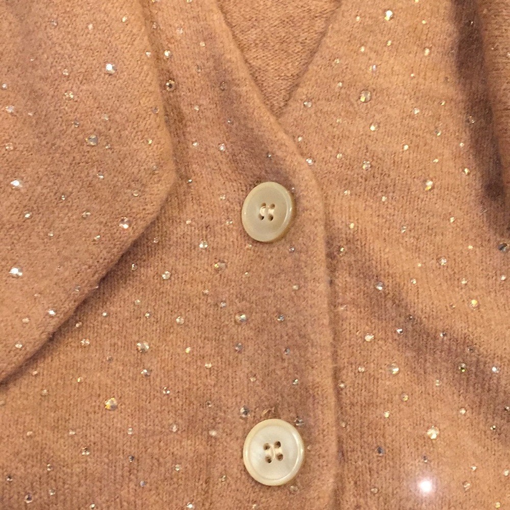 J crew v- neck sparkle cardigan sweater (NEW) - Picture 9 of 15